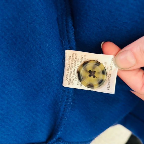 New Cobalt Blue Shacket Jacket Small - Picture 4 of 5